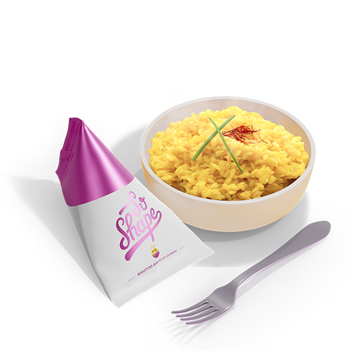 Curry flavoured risotto