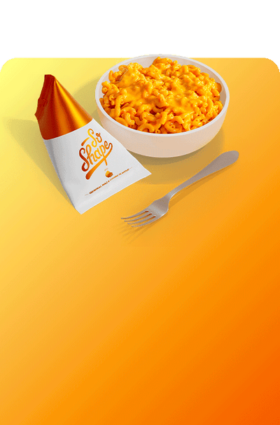 Macaroni & cheddar cheese flavour