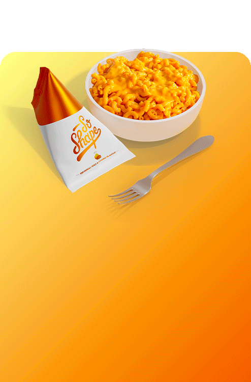 Macaroni & cheddar cheese flavour